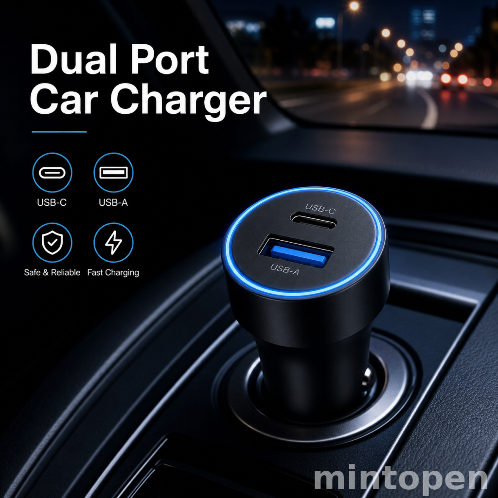Dual Port Car ChargerDual Port Car Charger
