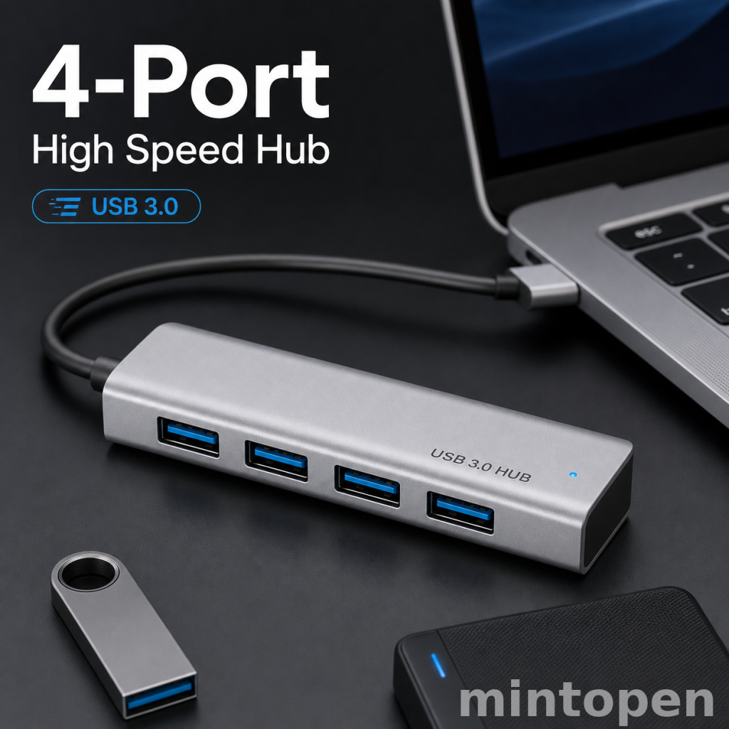 4-Port High Speed Hub
