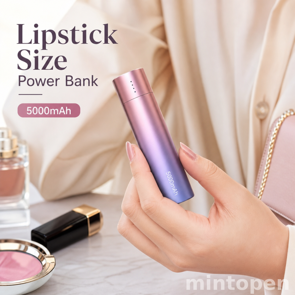 Lipstick Size Power Bank