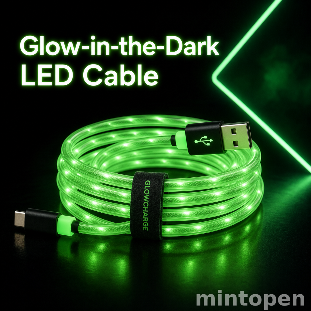 Glow-in-the-Dark LED Cable